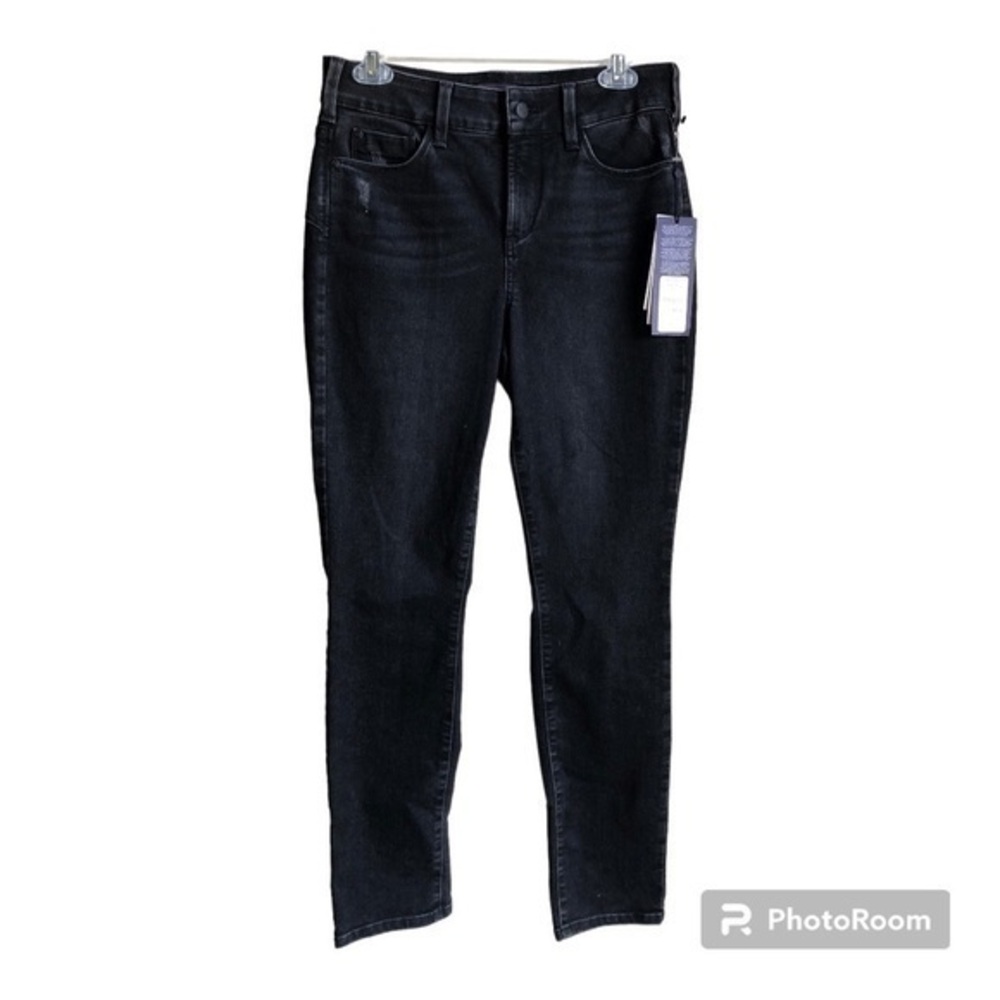 NYJD not your daughters jeans uplift Alina black legging jeans 4